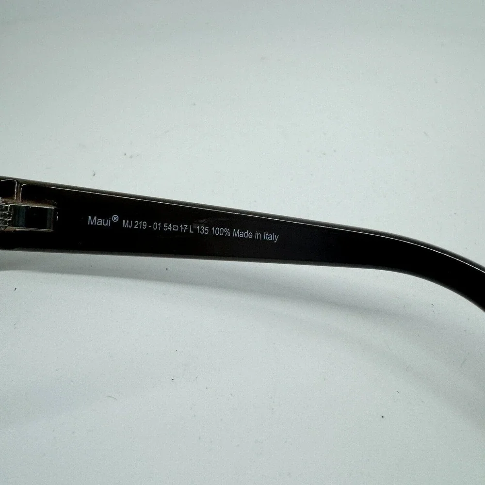 Maui Jim Punchbowl Sunglasses MJ 219-01 Chocolate Fade Frames‎ 54-17-135 H11281
